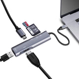Universal Docking Station Hub 4K Video Output USB C Hdmi Smart Technology BushLine   
