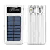 Solar Powerbank 30000mAh USB On-Board Cables solar power BushLine   