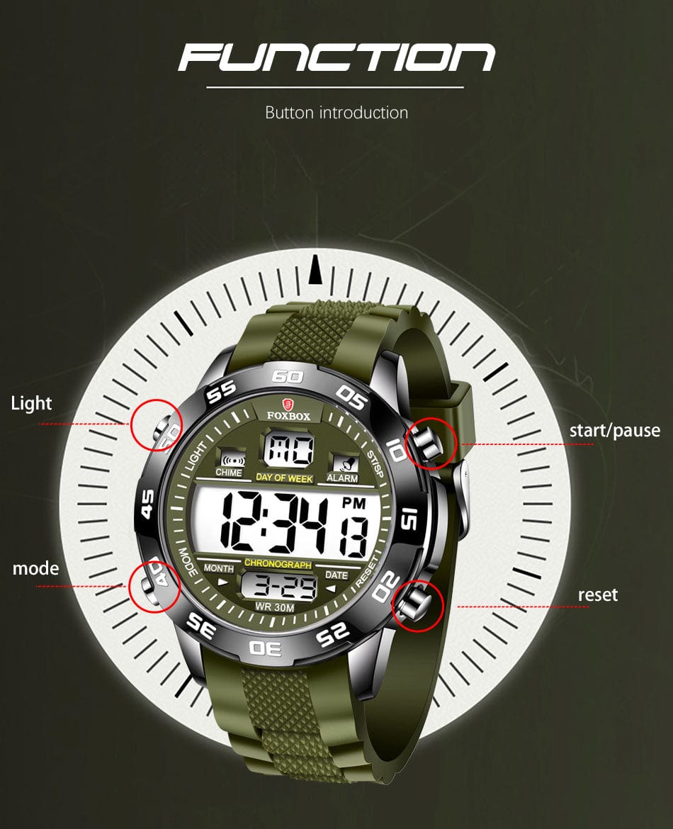 Sport Watches Military Waterproof Watchs BushLine   