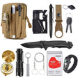 Outdoor Basic Survival Emergency Aid Kits 13 in 1 survival BushLine   