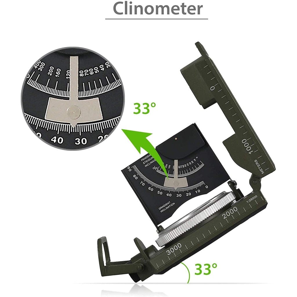 Outdoor Survival Compass Navigation Equipment survival BushLine   