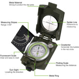 Outdoor Survival Compass Navigation Equipment survival BushLine   