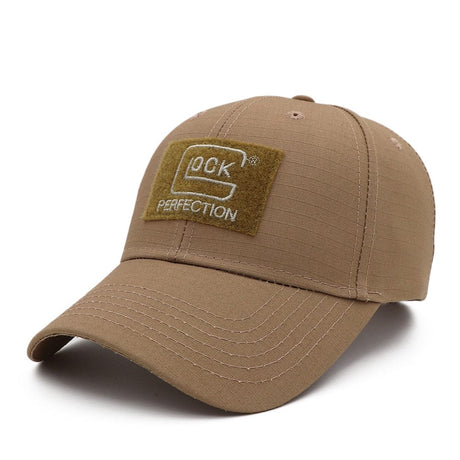 Tactical Glock Perfection Baseball Cap tactical hats BushLine Khaki  