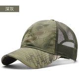 Outdoors light & thin Camo vented Caps tactical caps BushLine   