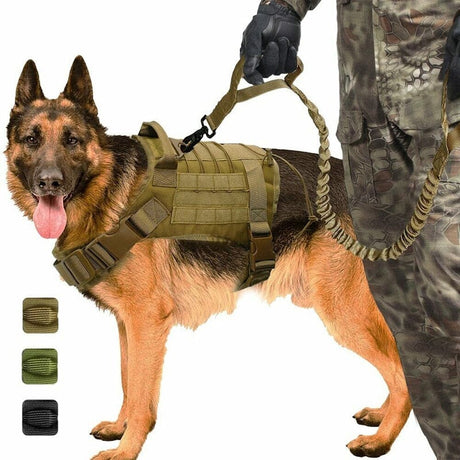 Tactical Dog Vests non pull Leads and Packs 2023 Dog Stuff BushLine   