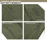 Waterproof Exterior Fleece Interior Jacket Outdoor Shirts & Tops BushLine   