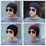 Warm up Wool Beanie with Earflaps Thermal & Wool Beanies BushLine   