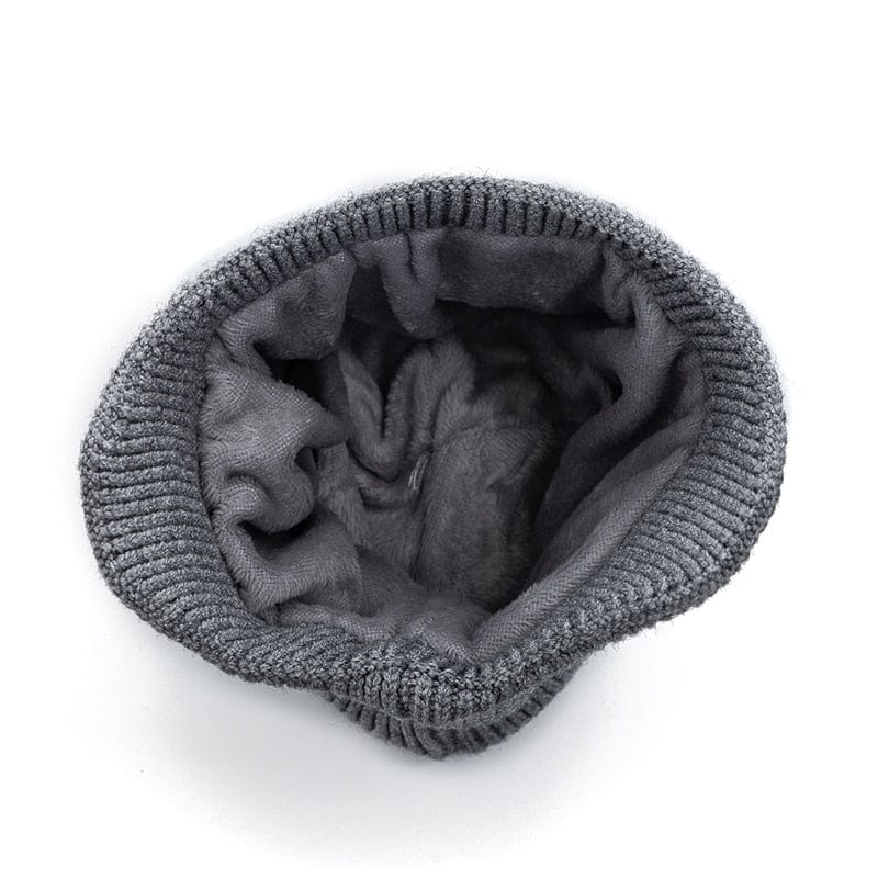 Warm up Wool Beanie with Earflaps Thermal & Wool Beanies BushLine   