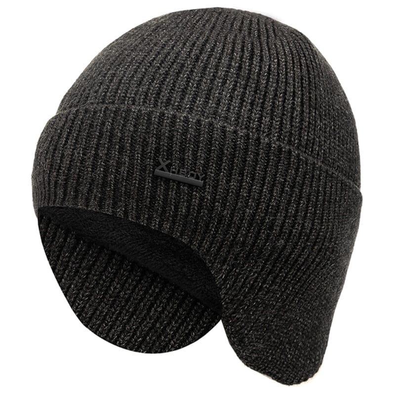 Warm up Wool Beanie with Earflaps