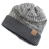 New Unisex Two-Tone Winter Beanie 2023 Thermal & Wool Beanies BushLine   