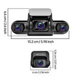 TiESFONG 360 Dash Cam 4CH HD 1080P Wi-Fi GPS Smart Technology BushLine   