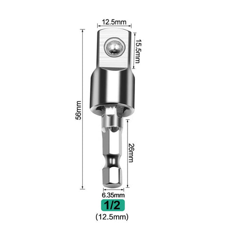 Swivel Quick release Socket Drives tools BushLine 1PC(12.5mm)  