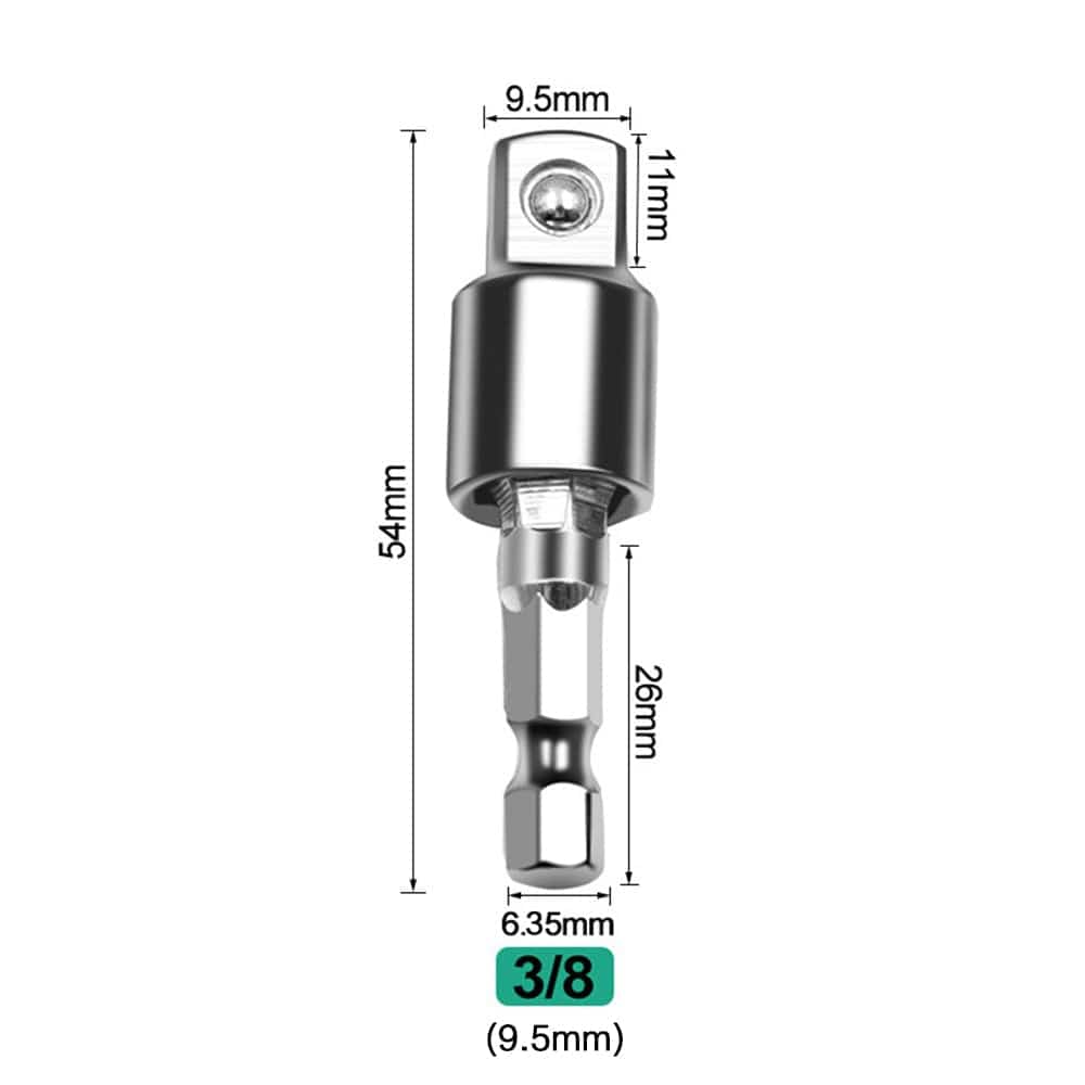 Swivel Quick release Socket Drives tools BushLine 1PC(9.5mm)  