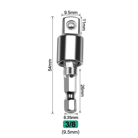 Swivel Quick release Socket Drives tools BushLine 1PC(9.5mm)  