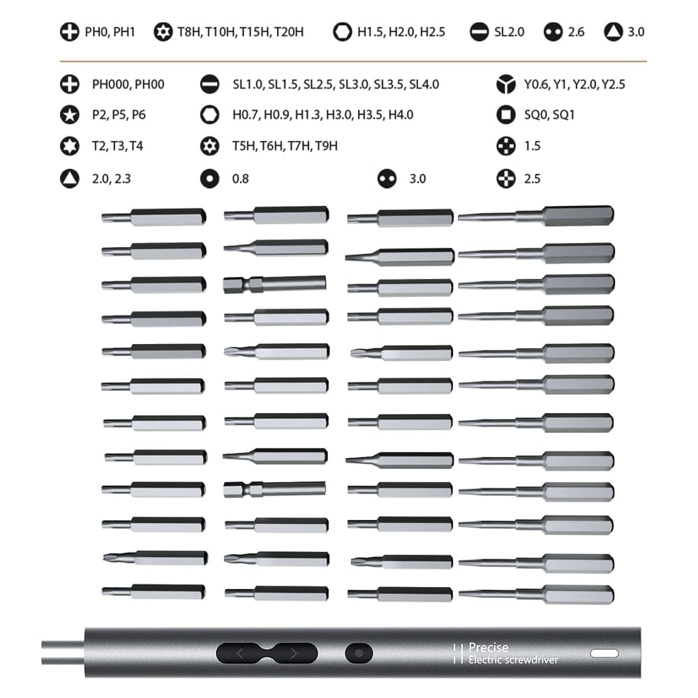 Electric Screwdriver 62/28/120pcs IN 1 Screwdriver Set tools BushLine   