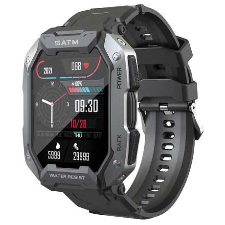 5ATM FC20 Ultra Smart Watch Carbon Watchs BushLine Black  