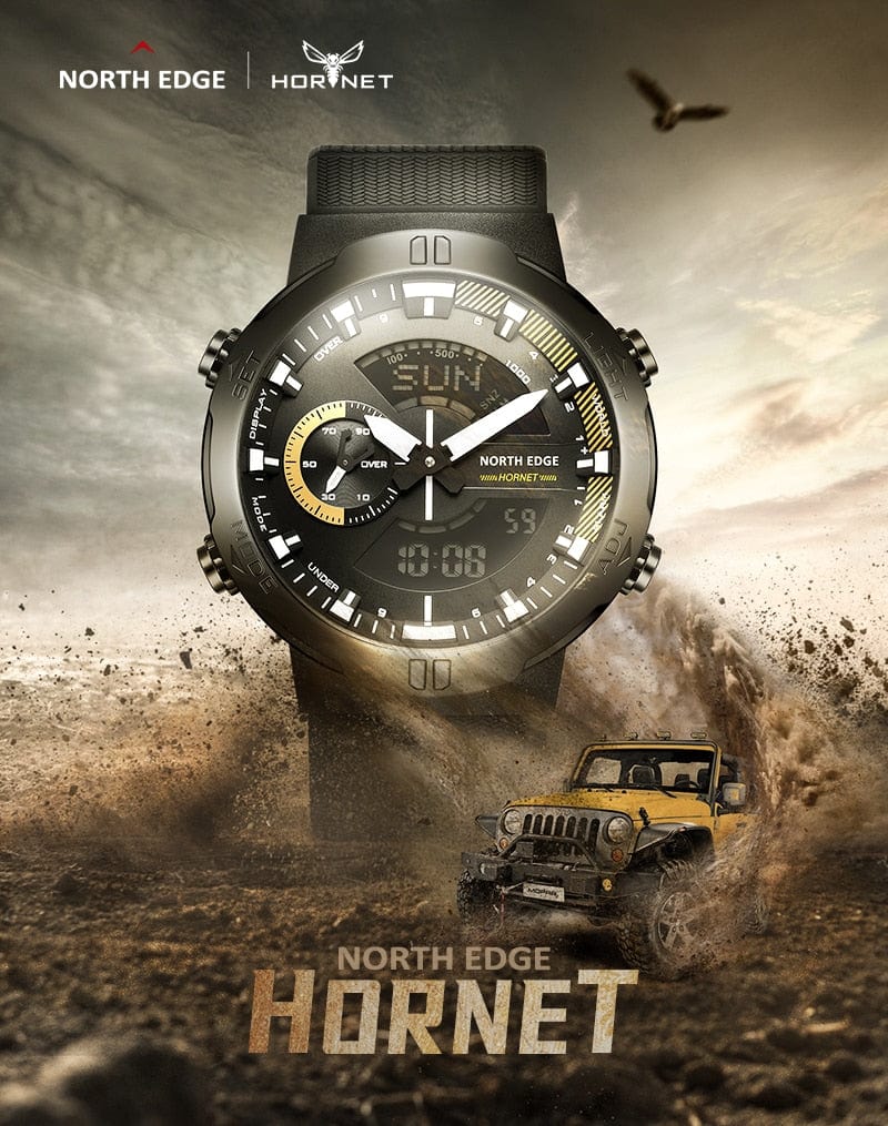 NORTH EDGE HORNET Speed Tracker Watchs BushLine   