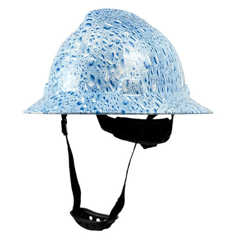 USA Fashion CE Full Brim Hard Hat 2023 Hi-Vis & Safety BushLine WATER  