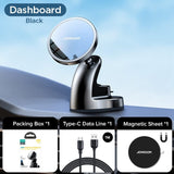 15W Magnetic Car Phone Holder Wireless Charger wifi & wireless BushLine   