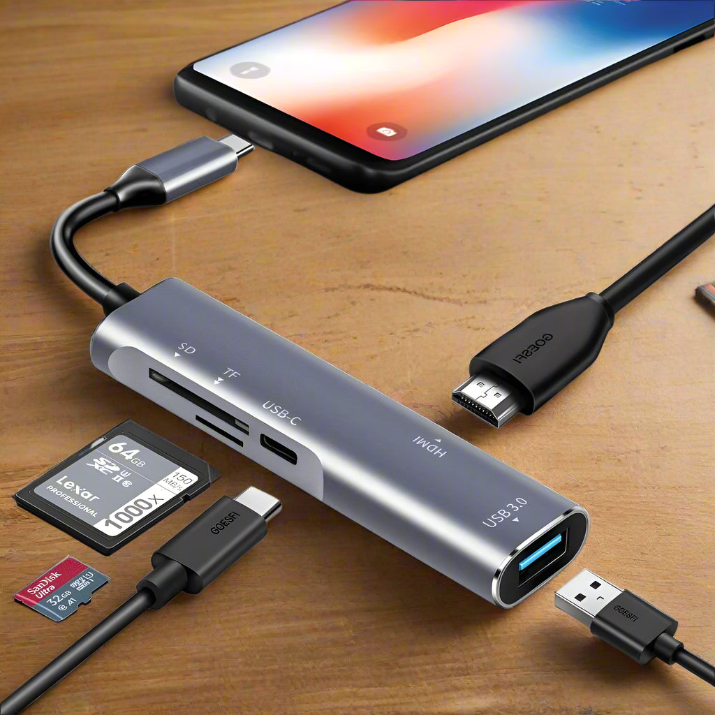 Universal Docking Station Hub 4K Video Output USB C Hdmi
