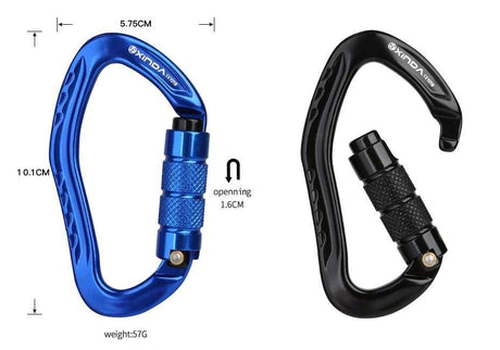 Measurement diagram: 10.1 by 5.75 cm body, 1.6 cm gate gap, 57 g